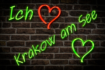 Obraz premium Krakow am See