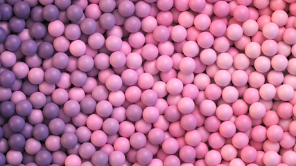 Colorful balls background. Abstract background with colorful gradient balls. Vector background