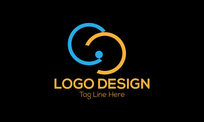 abstract business logo art.