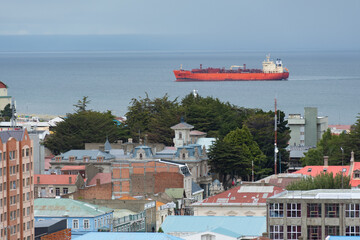 Punta Arenas no Chile. 
