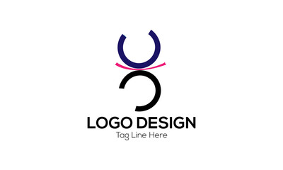 abstract logo design art .