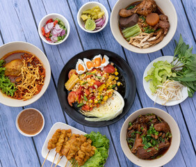 Thai Food Mixed Selections 