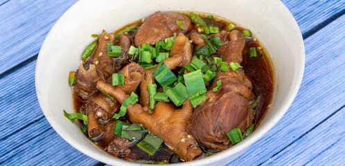 Thai Style Chicken Noodle Soup 