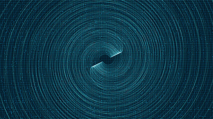 Fototapeta na wymiar Spiral Speed Wave Technology Background,Hi-tech Digital and sound wave Concept design,Free Space For text in put,Vector illustration.