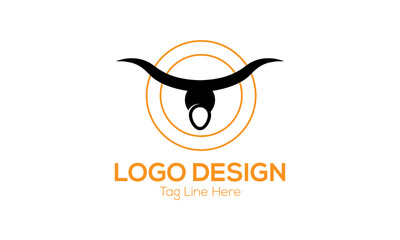 abstract logo design vector.