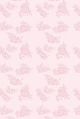 平安有職文様_唐花飛文（からはなのとびもん）_壁紙・カラー