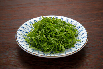 青紫蘇の千切り