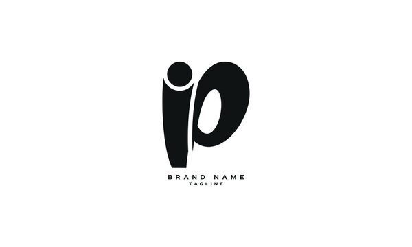 IPD, IP, ID, Abstract initial monogram letter alphabet logo design