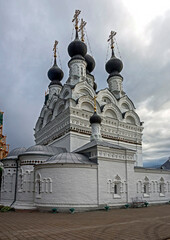 St. Trinity cathedral. Year of construction 1643. St. Trinity monastery, cjty of Murum, Russia	