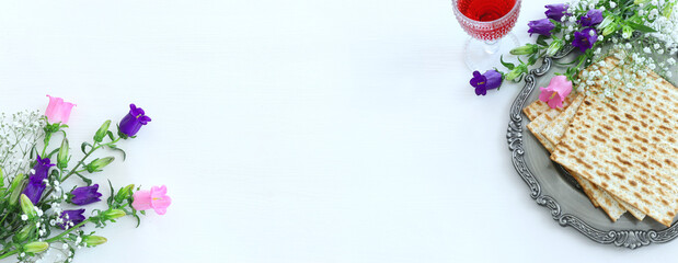 Pesah celebration concept (jewish Passover holiday)