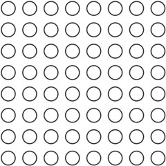 vector of abstract polka dot pattern monochrome minimal background.