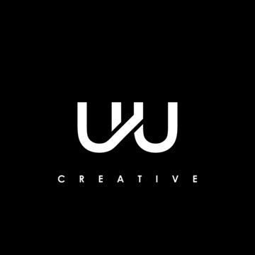 UU Letter Initial Logo Design Template Vector Illustration