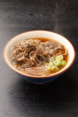 もずくの天ぷらそば