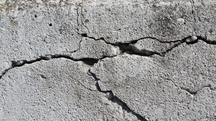 Crepe nel muro, danni causati dal terremoto