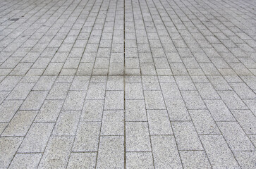 Paving stones on the ground