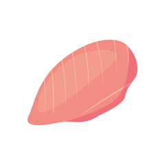 Isolated meat icon