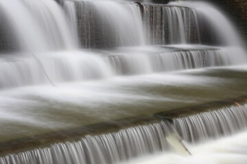 Obraz premium waterfall in the park,waterfall,