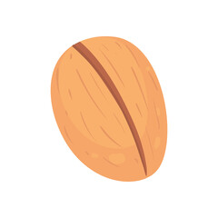 Isolated peanut icon