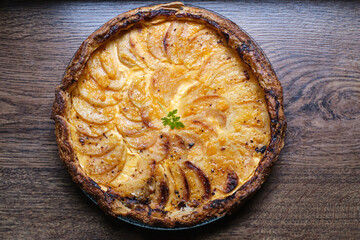 Homemade apple pie
