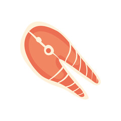 Isolated fish icon