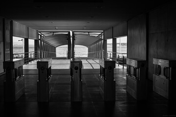 Empty terminal