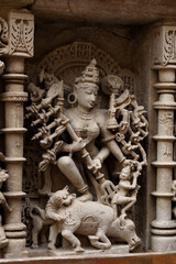 hindu temple sculpture of indian god