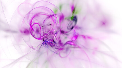 Abstract fantasy ornament pattern.