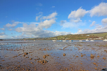 River Teign at low tide at Shaldon	