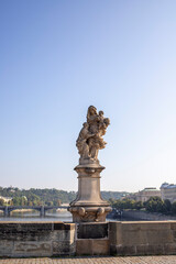 Obraz premium Karlsbrücke in Prag