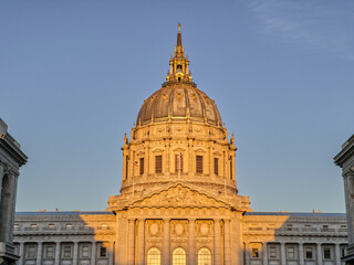 San Francisco Landmark in the Evening