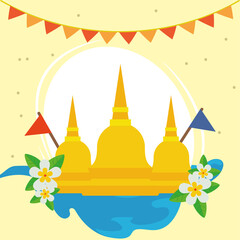 Songkran festival bells