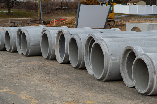 concrete waste pipes