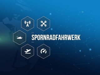 Spornradfahrwerk