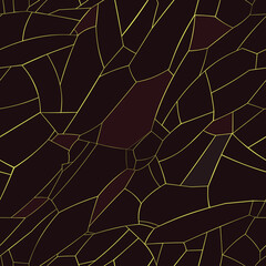 vector decorative abstract magma surface texture - 418766298