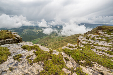 Panoramic view of the Bermamyt Plateau