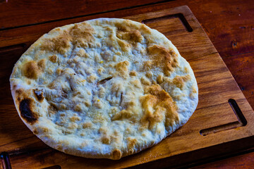 Traditional georgian bread lobiani