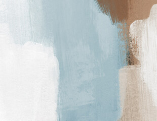 Abstract minimalist image. Versatile backdrop for creative design projects: posters, banners, cards, websites, invitations, wallpapers. Contemporary art. Pastel colours. Trendy artistic style. © tofutyklein