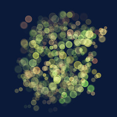 Abstract blue background digital graphics