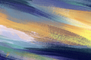 Abstract image. Versatile backdrop for creative design projects: posters, banners, cards, websites, invitations and wallpapers. Modern artistic style. Colorful brush strokes on paper. Trendy art.