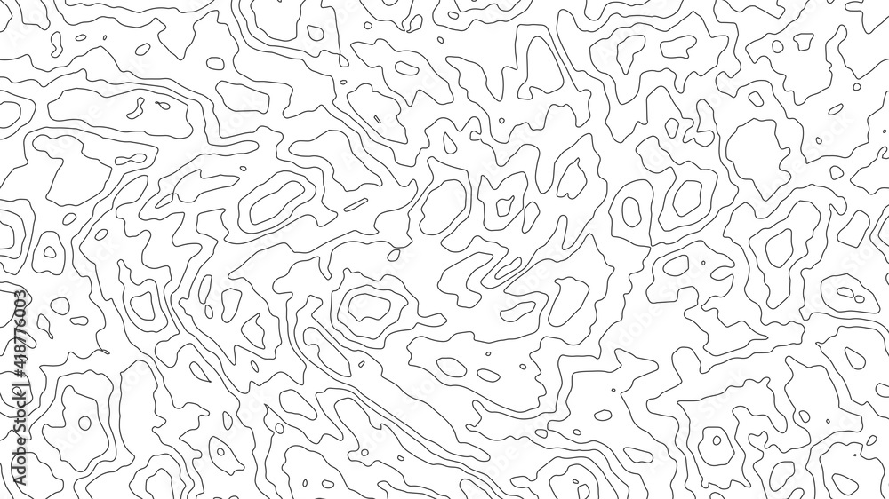 Poster vector contour topographic map background. topography and geography map grid abstract backdrop. busi