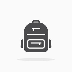 Backpack icon.