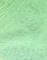 texture of old green polyethylene background