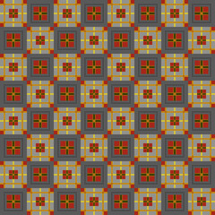 Beautiful gift pattern in the style of Scottish tartans in a check and thread