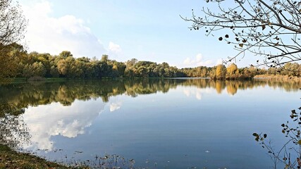 lake in autumn
