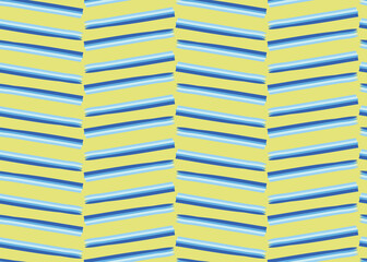 Vector texture background, seamless pattern. Hand drawn, yellow, blue colors.