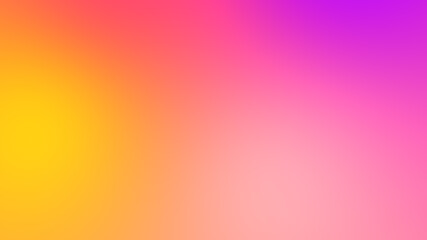Abstract gradient red orange and pink soft colorful background. Modern horizontal design for mobile app.