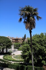 Giardino Bellini or Villa Bellini in Catania, Italy