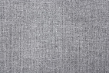 Background from grey linen fabric.