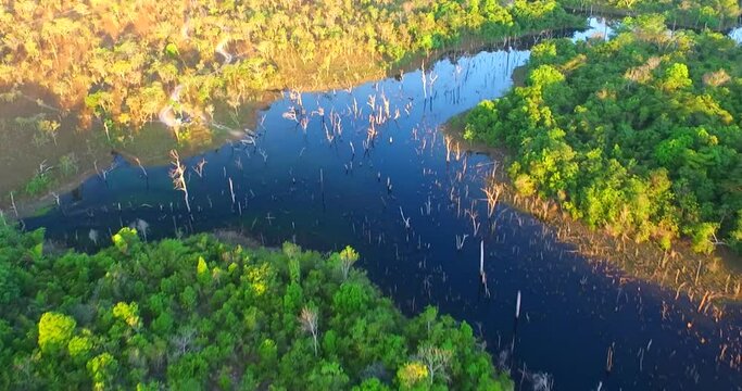 Rio alagado