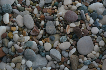 pebbles on the beach